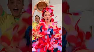 I PRANKED HER!🤣😭 - Jasmin and James #blooper #funny #couple #shorts