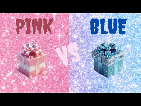 Pink vs Blue Choose Your Gift Box | Nail Art | Fashion | Cake,Icecream |#guesskrou