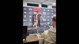 Tracy Cortez had a rough day #ufc