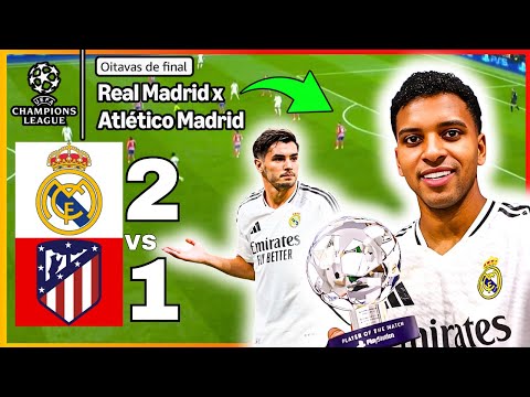 Real Madrid 2 x 1 Atlético de Madrid: TRÊS GOLAÇOS IMPRESSIONANTES que DEFINIRAM o Jogo da #ucl!