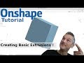 Exploring Basic 2D Drawing and Easy 3D Shapes in Onshape