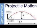 Two-Dimensional Projectile Motion Concepts