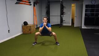 Squat avec montée de genou