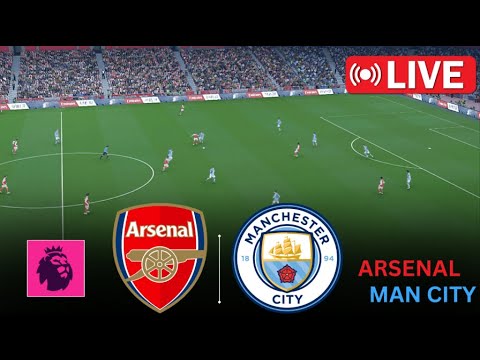 ARSENAL vs MANCHESTER CITY LIVE | Premier League 2025/26 Full Match | Watch Along & eFootball Match