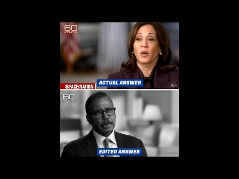 The Most Significant Question KAMALA HARIS Answered on 60 Minutes Interview  tiktok thenutririonlady