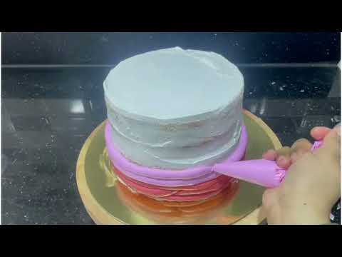 കിടിലൻ ലുക്കിലൊരു Anniversary Cake 🌹🌹/Vanstraw Cake Recipe/Cake Decoration Malayalam