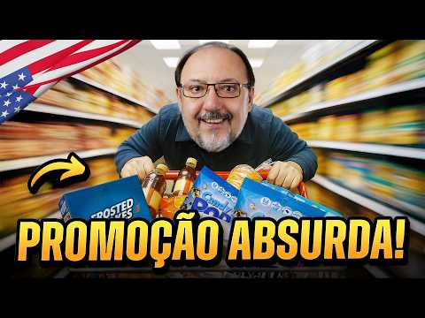QUANTO GASTO NO MERCADO NOS ESTADOS UNIDOS?