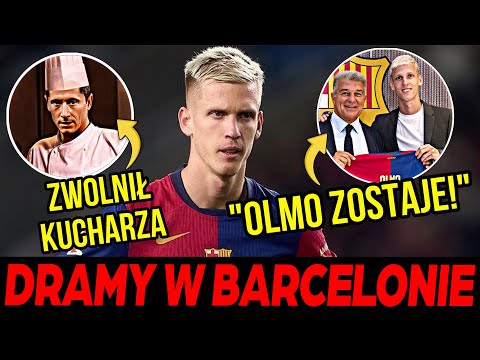 KOMPROMITACJA FC BARCELONY? | NOWE INFORMACJE W SPRAWIE OLMO - "CHCĘ ZOSTAĆ" | AFERA JAJKOWA LEWEGO