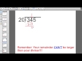 Dividing Whole Numbers and Remainders