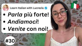 How to Use 'Imperativo Diretto (tu, noi, voi)' in Italian 🇮🇹 Italian Lesson 30 (in ITA with Subs)