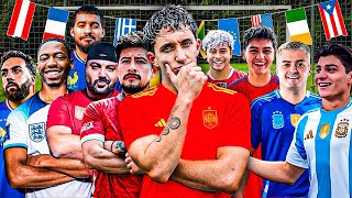 CUÁL es el MEJOR PAÍS JUGANDO a FUTBÓL?