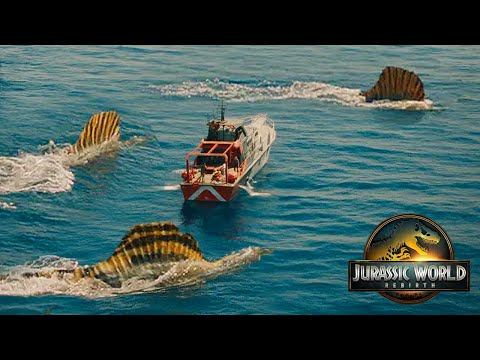 SPINOSAURUS PACK HUNT?! Jurassic World Rebirth First Dinosaur Images Analysed