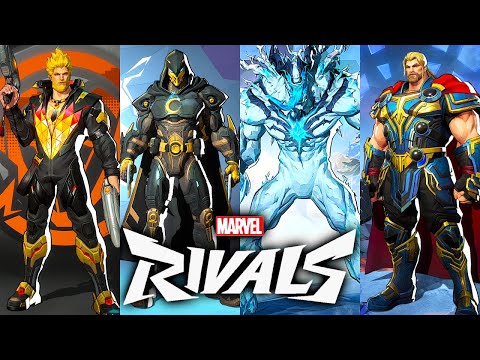 Marvel Rivals - All Characters & Skins Showcase 2024 (4K 60FPS)