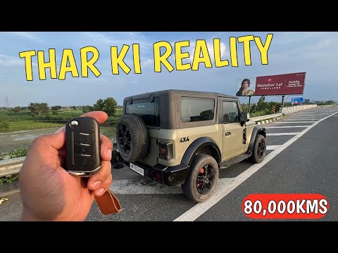 80,000 KM Ownership Review with My Thar 2025: Hila Diya Dil, Par Ye Problems Nahi Jate!