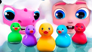 Five Little Ducks Song | Funny Bunny - Kids Songs & Nursery Rhymes Compilation