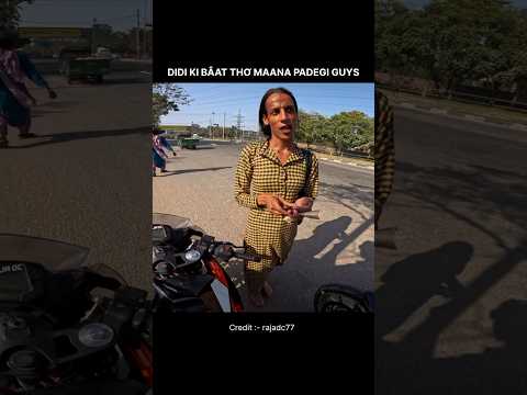 DIDI KI ฤฦฏA HI KAFI HแบฌI ๐๐ป #motovlog #shortsvideo #respect #automobile #viralvideos