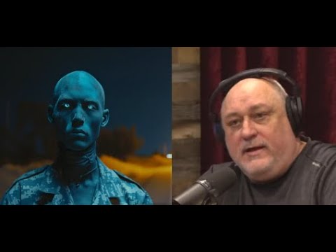 Jason Sands recounts an alleged encounter with a blue-skinned entity dressed in a military uniform