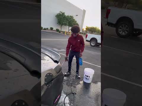 My detailer got water in my exhaust and this happened…. Are you foreal. #explore #automobile #cars
