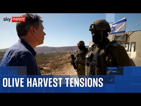 YouTube video thumbnail: Palestinians Recount Attacks Amid Rising Settler Violence