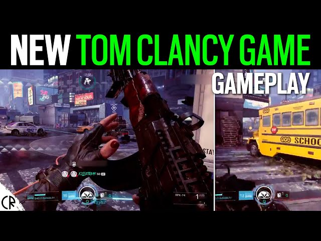 Gameplay of NEW Tom Clancy Game - Reveal Tomorrow