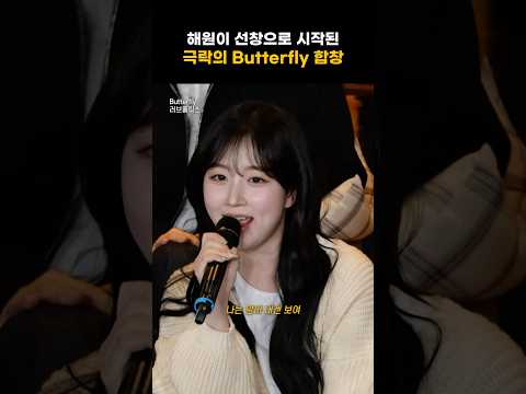 [엔믹스] 해원이 선창으로 시작된 극락의 Butterfly 합창
