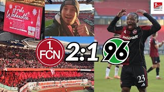 1.FC Nürnberg - Hannover 96 wichtiger Heimsieg und  Zaubertor von Zoma #stadionvlog #1fcnürnberg