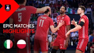ITALY vs  POLAND Always Delivers! Extended Highlights I CEV EuroVolley 2023