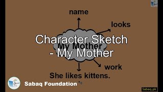 Character Skecth-My Mother