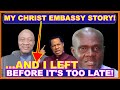 Why I Left Christ Embassy, Former Leader Exposes Why.