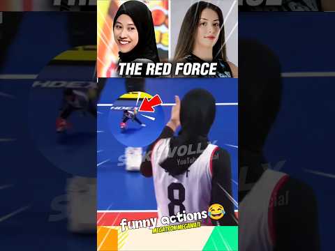 showcase ‼️ funny actions megawati 🤣🔥 #volleyball #bolavoli