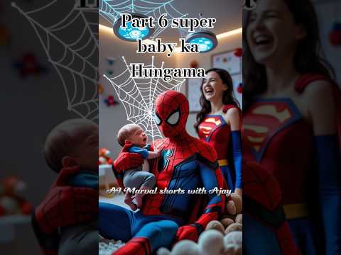 part 6 super baby ka Hungama #marvel #viralvideo #shorts #shortsfeed #funnyshorts