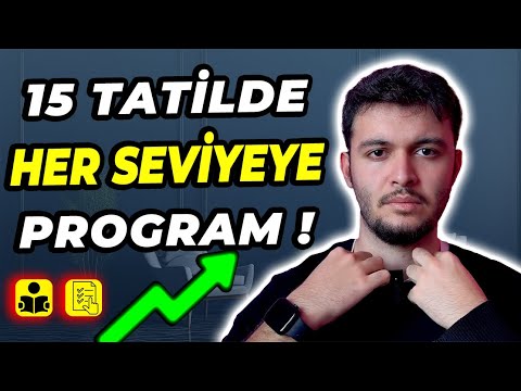 15 TATİLDE FARK AT ! 3 ÜCRETSİZ SAĞLAM 15 TATİL KAMPI !🔥 | #yks