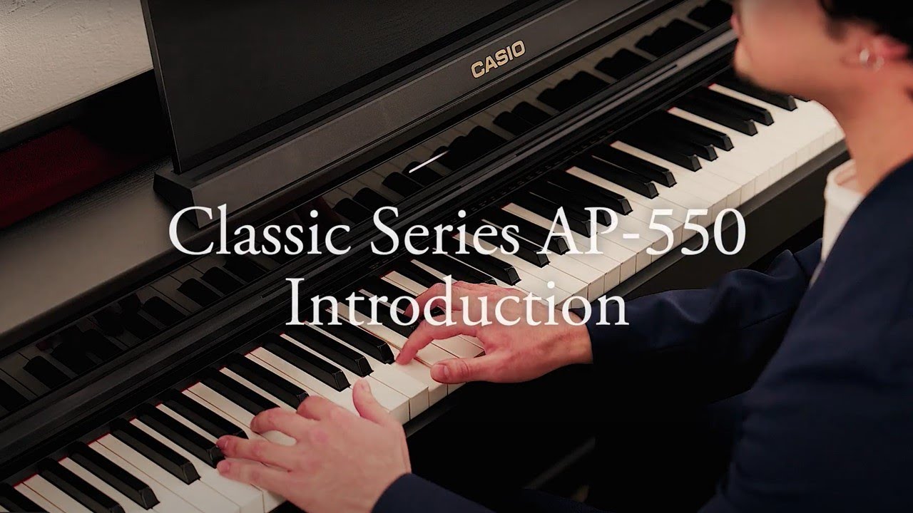 Casio AP-550BK Celviano - Video