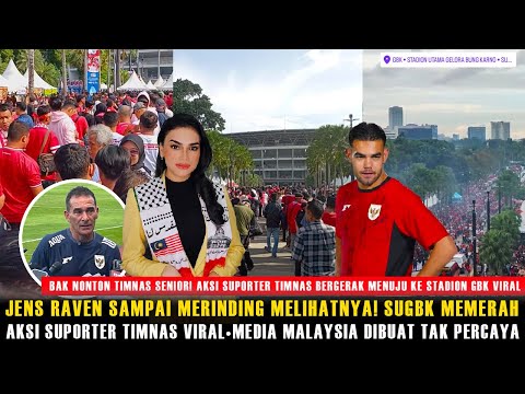 🔴BAK NONTON TIMNAS SENIOR! AKSI FANS TIMNAS VIRAL~Media Malaysia Sampai Katakan Hal Ini!