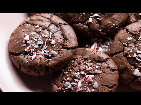 Peppermint Brownie Cookies Recipe by Jesse Holiday Cookie Countdown