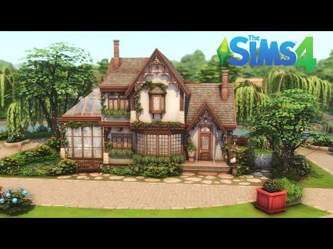 Crystal Cottage Jewelers + Apartment | No CC | The Sims 4