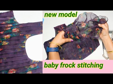 బయటకెళ్ళి నేర్చుకునే పని లేకుండా # new model  frock stitching కొత్తవారికోసం