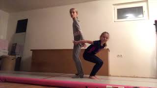 Extrem Yoga Challenge with Sis 😂❤️ 9/24 🎄☺️