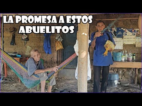 Elmer se comprometió en cámaras con estos abuelitos😚tendrán canasta básica mensualmente.