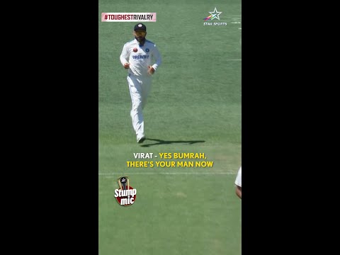#ViratKohli's plan for #SamKonstas caught on Stump Mic | #AUSvINDOnStar