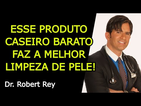 ESSE PRODUTO CASEIRO BARATO FAZ A MELHOR LIMPEZA DE PELE! - Dr. Rey