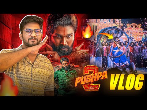 Pushpa 2 Movie Vlog And Review 🔥 Fire Kadhu WildFireuuuu..!! 🔥🔥 - Munna Bhai Gaming - Telugu Vlogs