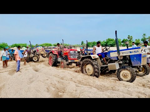 tractor stunts in mud #rajesheslavath #tractor #trending