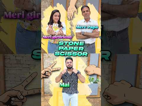 💪🏻My Dad vs Gf vs Me, Weird Food Eating Challenge🤮 | Stone Paper Scissors #challenge #shortvideo