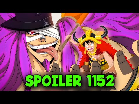 SPOILER INICIAL ONE PIECE 1152 - BOMBA! LOKI NOVO MUGIWARA - NOVA EVOLUÇÃO DE HAKI DO REI