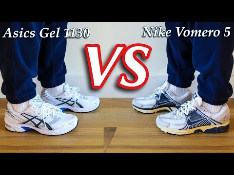 How Comfortable Are They? Ranking Asics Gel 1130 VS Nike Vomero 5 Sneakers