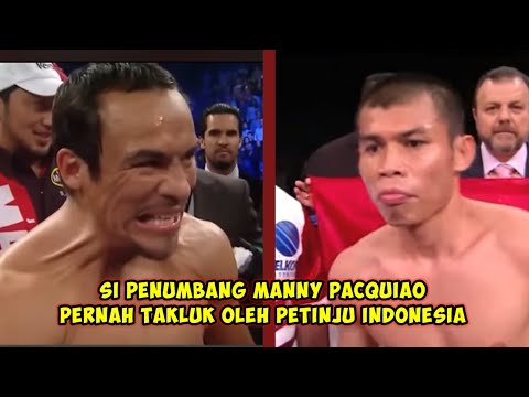Petinju Indonesia Taklukkan Penumbang Manny Pacquiao