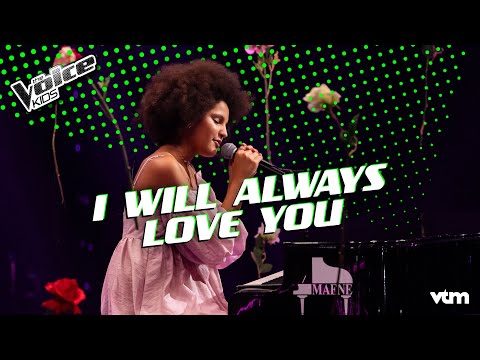 Sikudhani - 'I Will Always Love You' | Finale | The Voice Kids | VTM