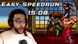 Streets of Rage 2 New Era Max Easy Speedrun 15:08:230 World Record!