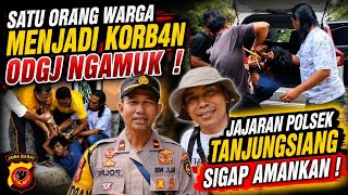 POLSEK TANJUNGSIANG SUBANG SIGAP AMANKAN ODGJ NGAMUK ! #odgjngamuk #beritaviral